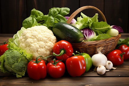 新鮮健康的農(nóng)產(chǎn)品